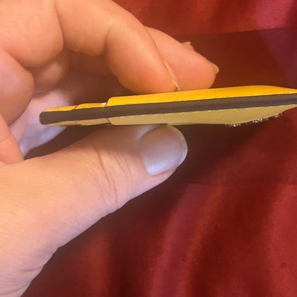 Kate Spade Vibrant Yellow Card Holder - Picture 7 of 8